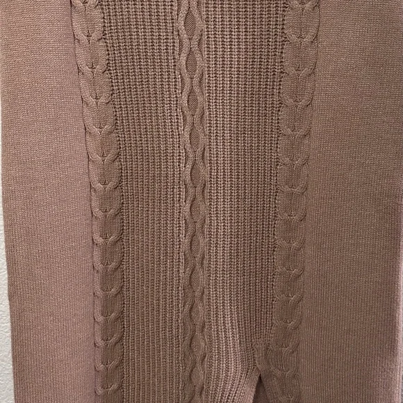 Calvin Klein Women's Cable-Knit Pull-On Midi Skirt Size L - Picture 6 of 9